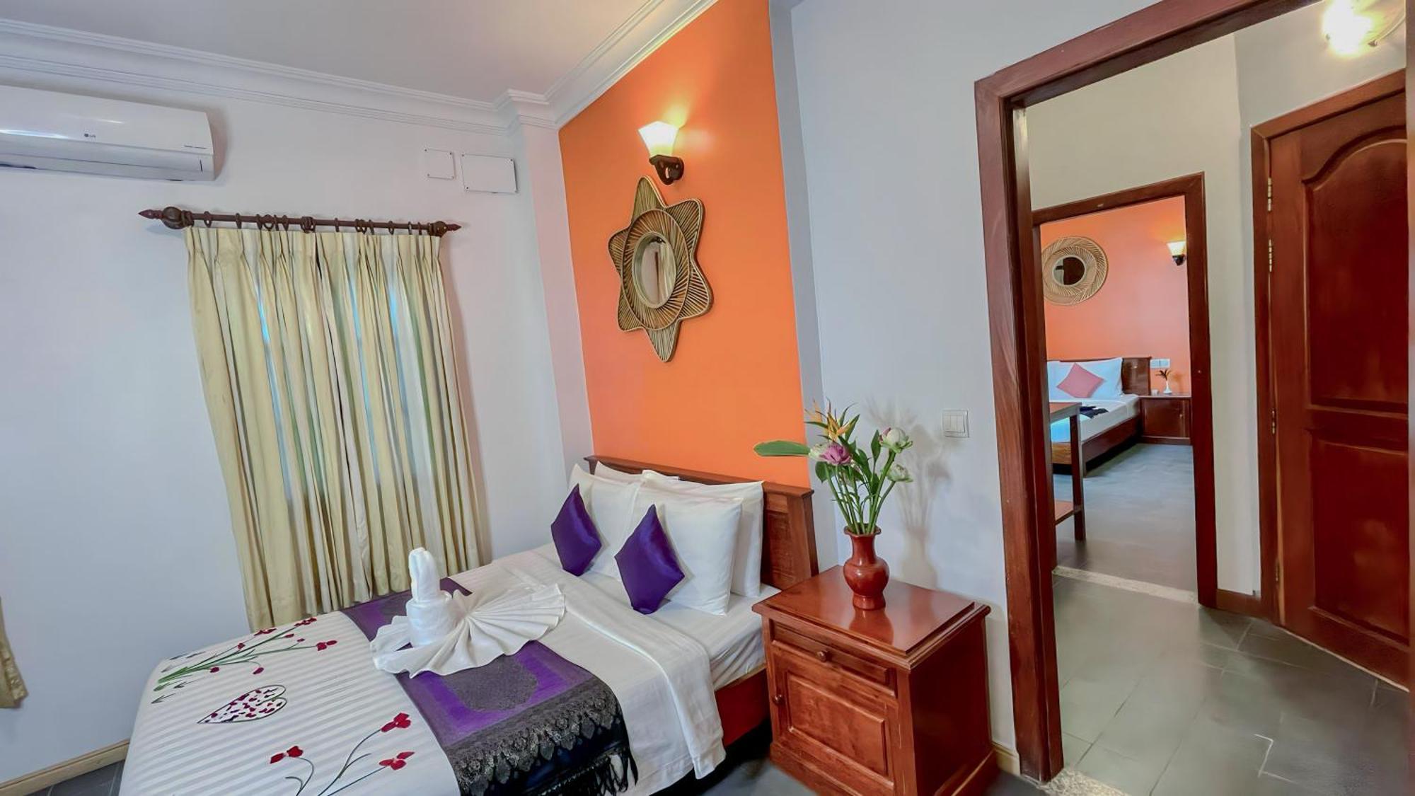 Villa Indochine D'Angkor Siem Reap Exteriör bild